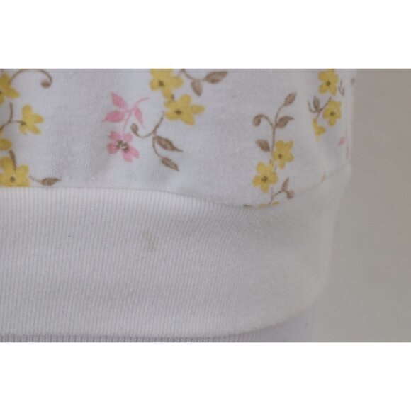 Vintage 80s Ditsy Floral‎ Polo Tee size M - Picture 7 of 10